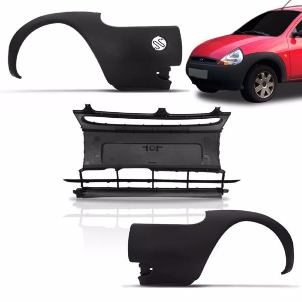 Kit Parachoque Dianteiro Ford Ka 96 97 98 99 2000 2001