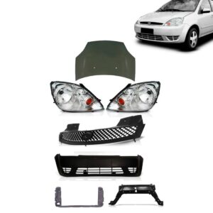 2 Pisca Gol 91 92 93 94 95 Quadrado Fume Encaixe Par Fumê