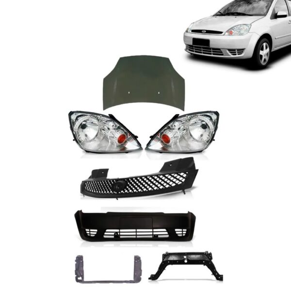 2 Pisca Gol 91 92 93 94 95 Quadrado Fume Encaixe Par Fumê