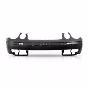 Parachoque Polo 2003 A 2006 Com Kit De Farol Milha Novo Preto