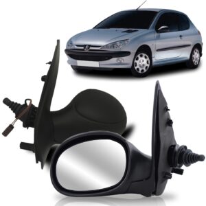 Par Retrovisor Peugeot 206 1999 2000 2005 2011 Manual.
