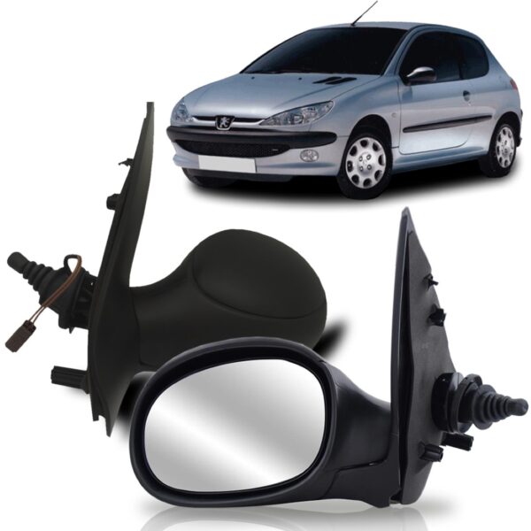 Par Retrovisor Peugeot 206 1999 2000 2005 2011 Manual.