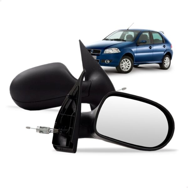 Par Retrovisor Fiat Palio 2008 2009 2010 2011 - 04 Portas