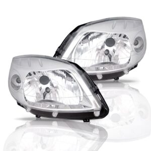 Par Farol Sandero 2007 2008 2009 2010 Cromado - Direito E Esquerdo