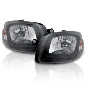 Par Farol Novo Uno 10 11 12 13 Mascara Negra Way Vivace Direito E Esquerdo