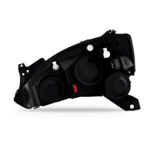 Par Farol Máscara Negra Corsa Hatch Sedan 03 A 12 Montana 03 Direito E Esquerdo