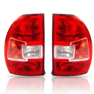 Par Lanterna Traseira Para Kia Sportage 2009 2010 Vermelho