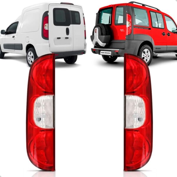 Par Lanterna Traseira Fiorino 2014 2015 2016 Direito