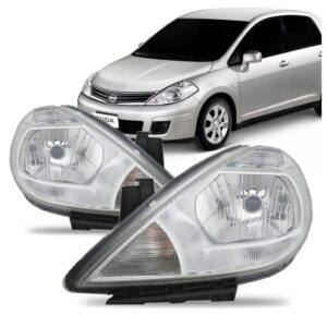 Par Farol Nissan Tiida 2007 2008 2009 2010 2011 2012 2013 Direito E Esquerdo
