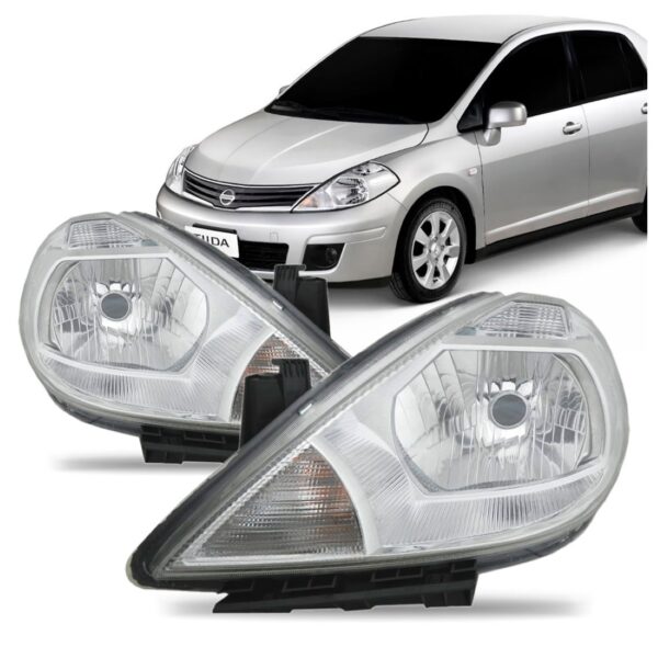 Par Farol Nissan Tiida 2007 2008 2009 2010 2011 2012 2013 Direito E Esquerdo