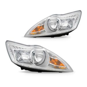 Par Farol Ford Focus 2009 2010 2011 2012 Cromado Direito E Esquerdo