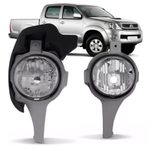 Par Farol Milha  Hilux 2005 06 07 2008 Auxiliar Neblina.
