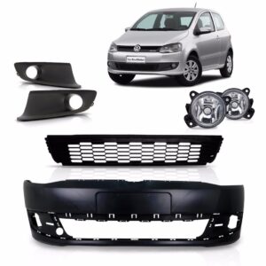 Envolvente Fox 2010 2011 Space Fox Com Molduras E Par Milhas