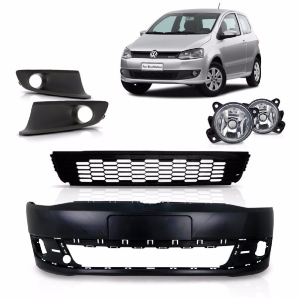 Envolvente Fox 2010 2011 Space Fox Com Molduras E Par Milhas