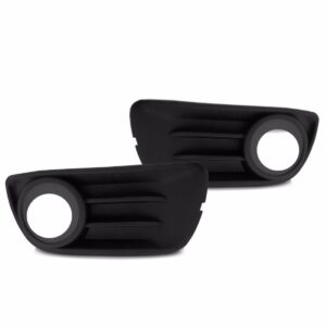 Kit Moldura Grade Parachoque Farol Milha Palio Economy 2011 Preto Ambos Os Lados