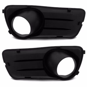 Kit Moldura Grade Parachoque Farol Milha Palio Economy 2011 Preto Ambos Os Lados