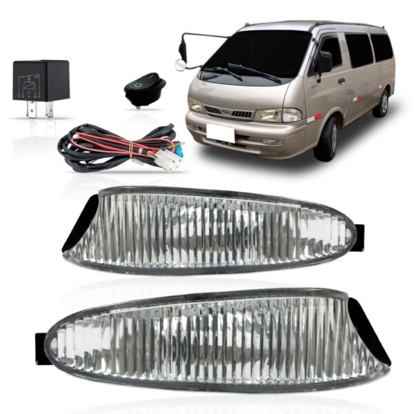 Kit Farol Auxiliar De Neblina Besta Gs 1998 1999 2000 A 2004