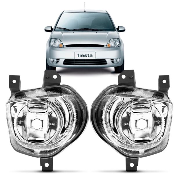 Par Farol Milha Auxiliar Fiesta 2003 2004 2005 2006 2007