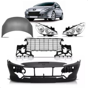 Kit Frente Peugeot 307 2007 2008 2009 2010 A 2012 Com Capô