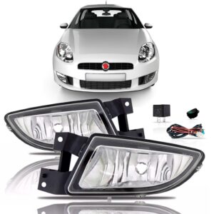 Kit Farol Milha Fiat Bravo 2011 2012 2013 Auxiliar