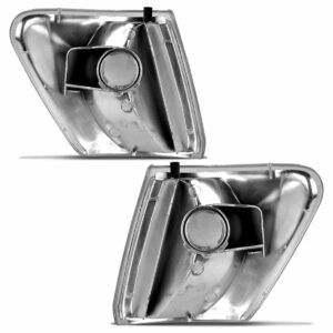 Kit Farol Fiesta 93 94 95 96 Espanhol Antigo Com Sinaleiras Direito/passageiro