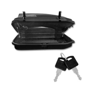 Kit Rack Aluminio Peugeot 207 Prata Com Caixa Maleiro 270l Preto