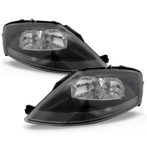 Par Farol C3 2004 A 2012 Manual Mascara Negra