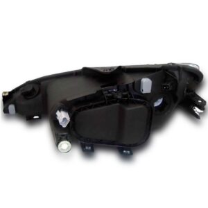 Par Farol Peugeot 207 2009 10 11 2012 13 14 15 Mascara Negra Direito E Esquerdo