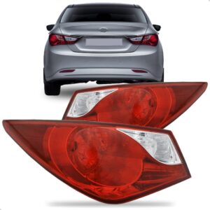 Par Sinaleira Traseira Sonata 11 2012 2013 2014 2015 Sem Led