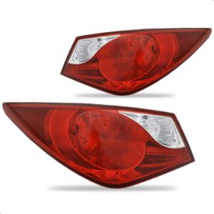 Par Sinaleira Traseira Sonata 11 2012 2013 2014 2015 Sem Led