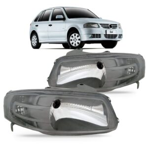 Par Farol Parati G4 2005 2006 2007 2008 Cinza Escuro