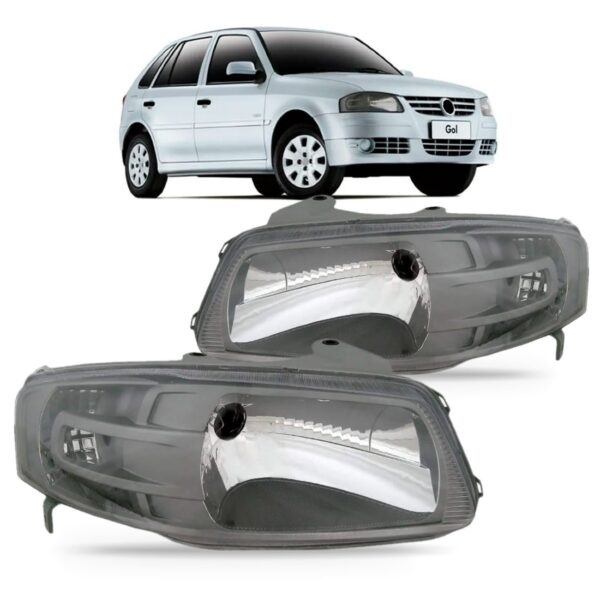 Par Farol Parati G4 2005 2006 2007 2008 Cinza Escuro