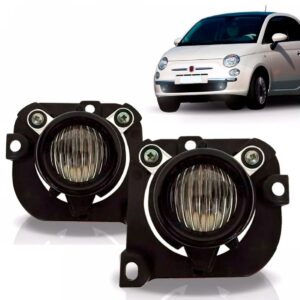 Par Farol Milha Para Fiat 500 Cinquecento Ano 2009 10 11 12
