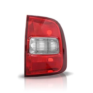 Par Sinaleira Traseira Saveiro Gv G5 2011 2012 2013 Bicolor Vermelho