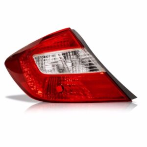 Par Lanterna Traseira New Civic 2012 2013 2014 2015 Canto Vermelho