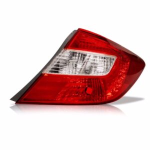 Par Lanterna Traseira New Civic 2012 2013 2014 2015 Canto Vermelho