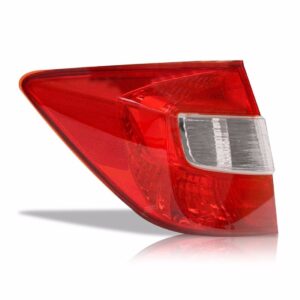 Par Lanterna Traseira New Civic 2012 2013 2014 2015 Canto Vermelho