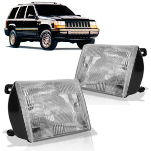 Par Farol Grand Cherokee Limited Laredo 93 94 95 96 97 Direito E Esquerdo