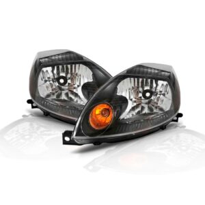 Kit Ford Ka 2008 A 2012 Lanterna Fume E Farol Negro