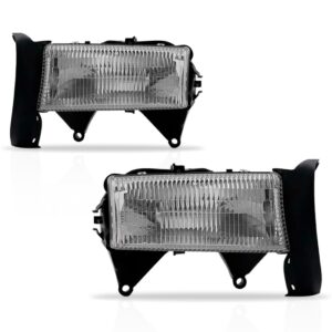 Par Farol Para Dodge Dakota 1997 1998 1999 2000 2001 2002 Direito E Esquerdo