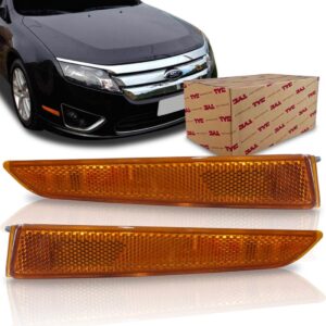 Par Sinaleira Lanterna Parachoque Ford Fusion 10 2011 2012  Cristal