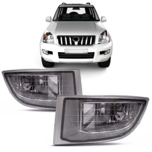 Par Farol Milha Land Cruiser Prado Toyota 2003 A 2009 Cristal