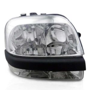 Par Farol Doblo Elx Adventure 07 08 09 Cromado Com Milha