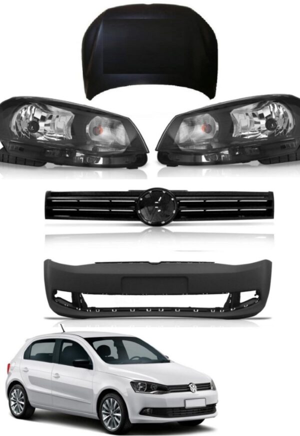 Kit Colisão Voyage Gol G6 Gvi 2013 2014 Frente Completa