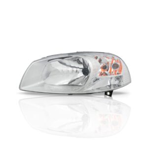 Par Farol Palio Siena 2008 2009 2010 2011 Cromado Direito E Esquerdo