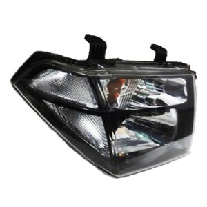 Par Farol Frontier Attack Sel 2008 A 2014 Mascara Negra Fume Direito E Esquerdo