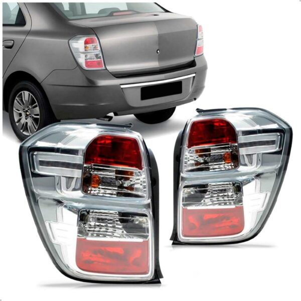 Par Lanterna Tras Cobalt Fume Cristal Ltz 2012 2013 2014 Esquerdo E Direito