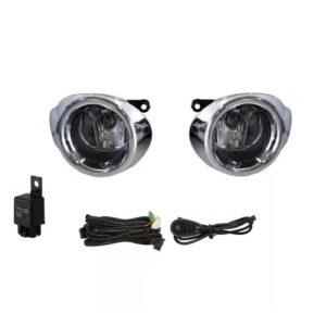 Kit Envolvente Para Ford Focus 2014 2015 Com Kit Farol Milha Preto