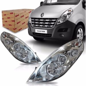 Par Farol Para Master 2014 2015 2016 Sem Milha Renault Direito E Esquerdo