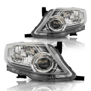 Par Farol Hilux Sw4 2012 2013 2014 2015 Cromado Direito E Esquerdo
